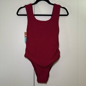 Seea Agra One Piece Swimsuit Rubi Red